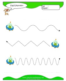Çizgi Çalışma Sayfaları